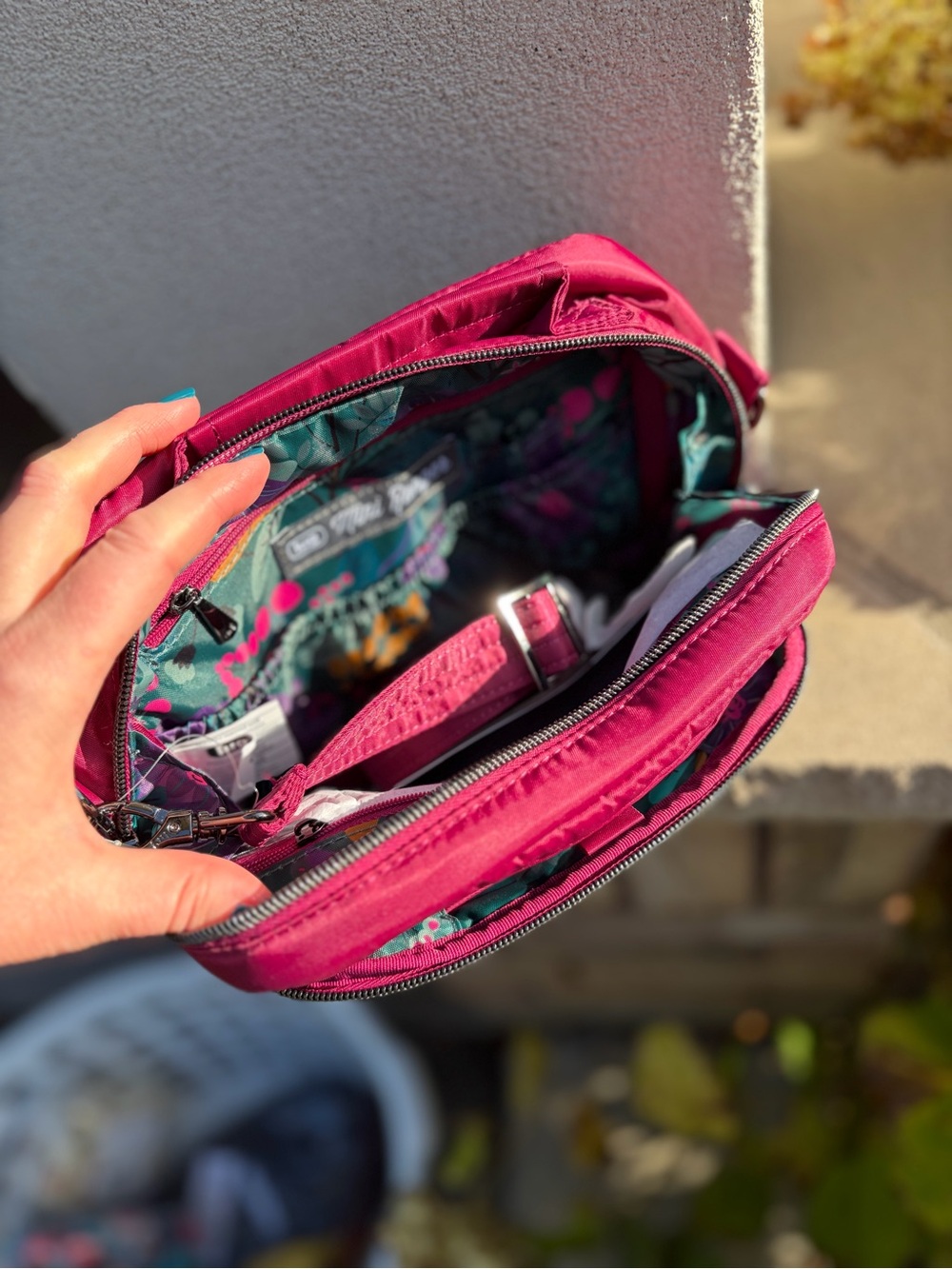 NWT Lug Ranger Mini Crossbody Bag in Raspberry - Picture 6 of 8